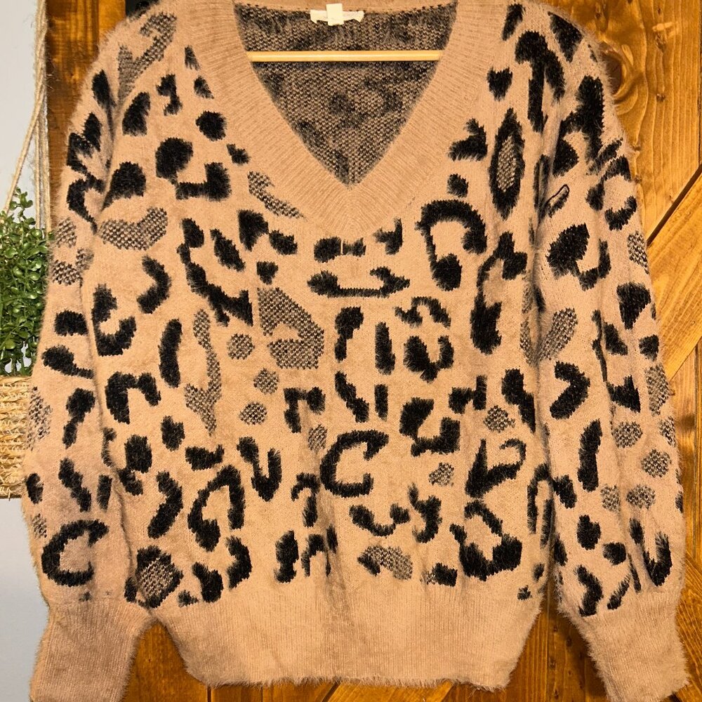 Mystree animal print sweater